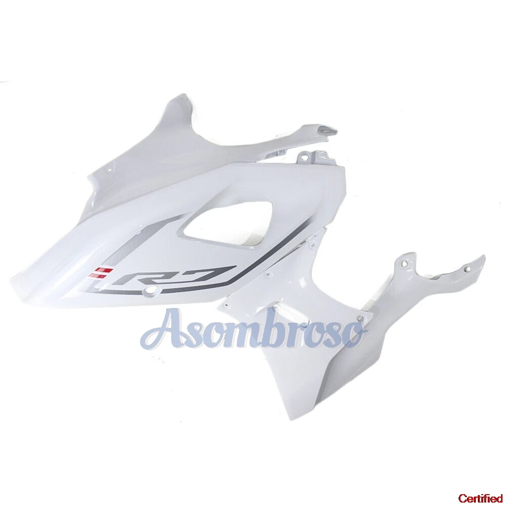 ABS Motorcycle Fairings Kit Fit for YAMAHA R7 2022 2023 2024 YZF-R7 Road Racing White Grey Bodykits - Image 5