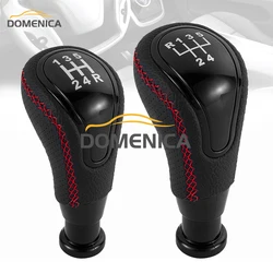 High Quality for Lada Vesta Granta Vaz Kalina Niva Samara Largus 5 Speed Leather Car Gear Shift Knob Shifter Lever Auto Handball