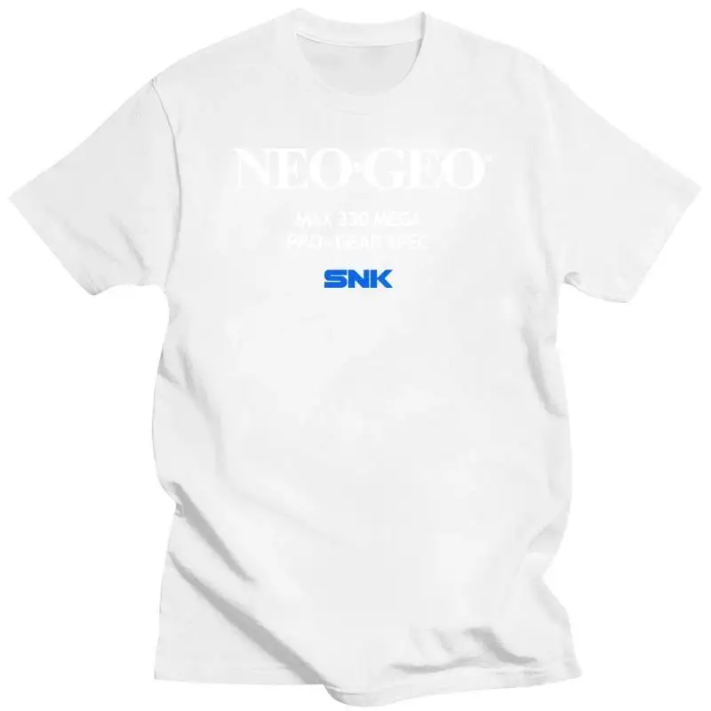 Funny Fatal Fury Neo Geo Startup Screen T-Shirt Men Women Crewneck Pure Cotton T Shirt Classic T Shirt Gift Idea Plus Size Tees