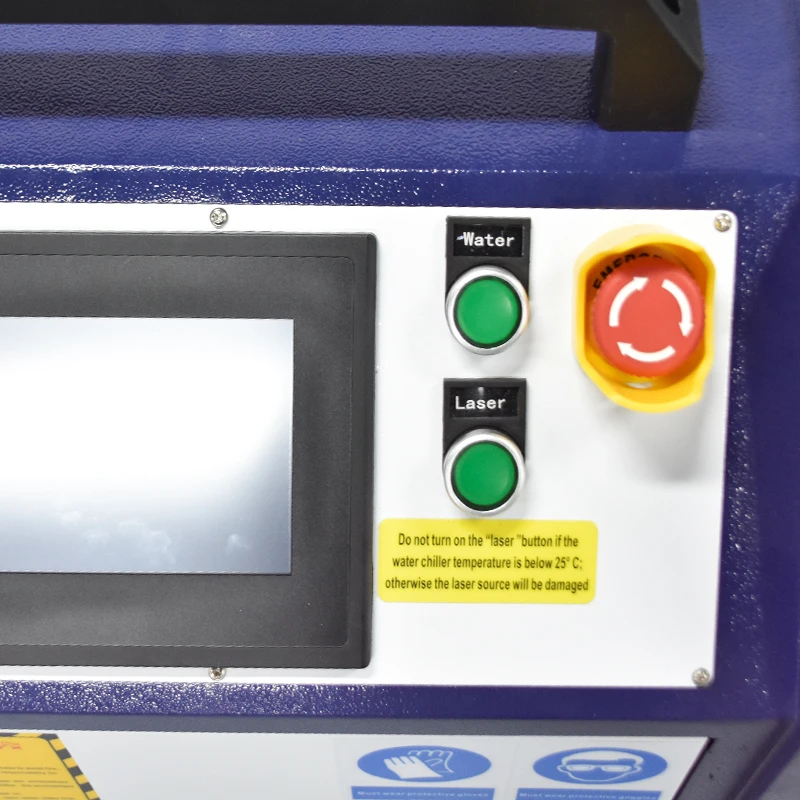 Profesjonalna maszyna do czyszczenia laserowego chłodzona wodą 1500W 2000W 3000W do usuwania rdzy i farby z metalu od niezawodnej fabryki.