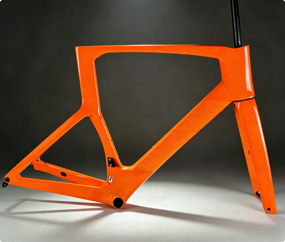 

Карбоновая рама для шоссейного велосипеда 2025 RC T1100 UD, совместимая с Di2/механическими системами, полная внутренняя прокладка тросов, BB86