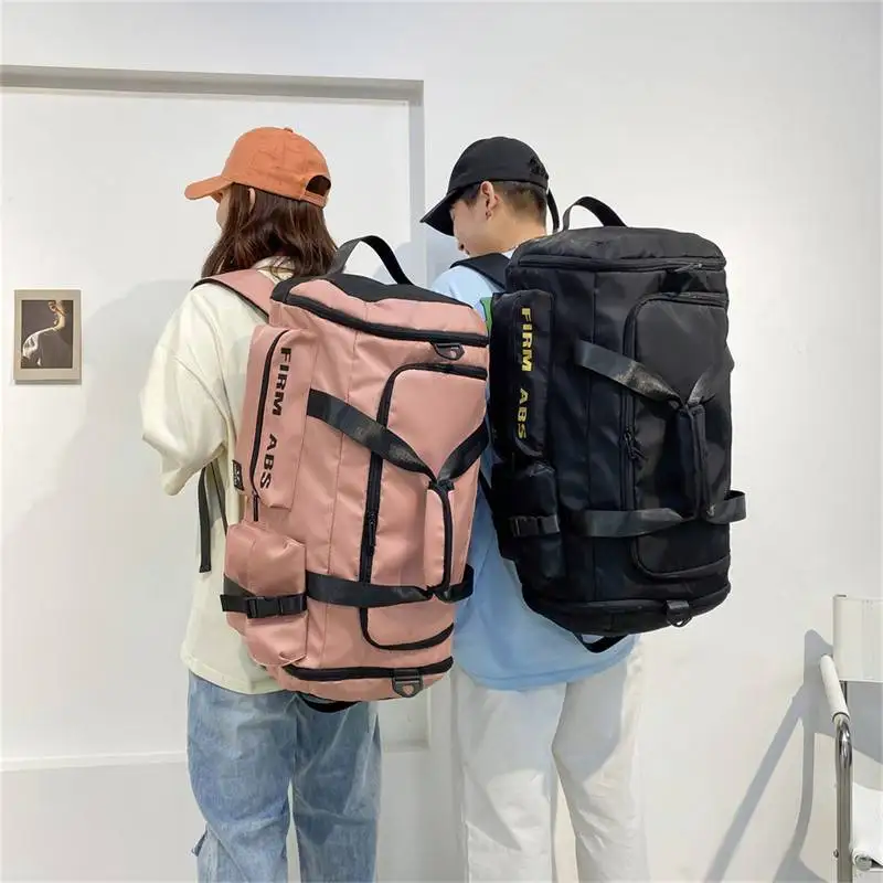 short-trip-large-capacity-sports-bag-men's-separate-wet-and-dry-fitness-backpack-lightweight-handheld-luggage-bag-travel-bag