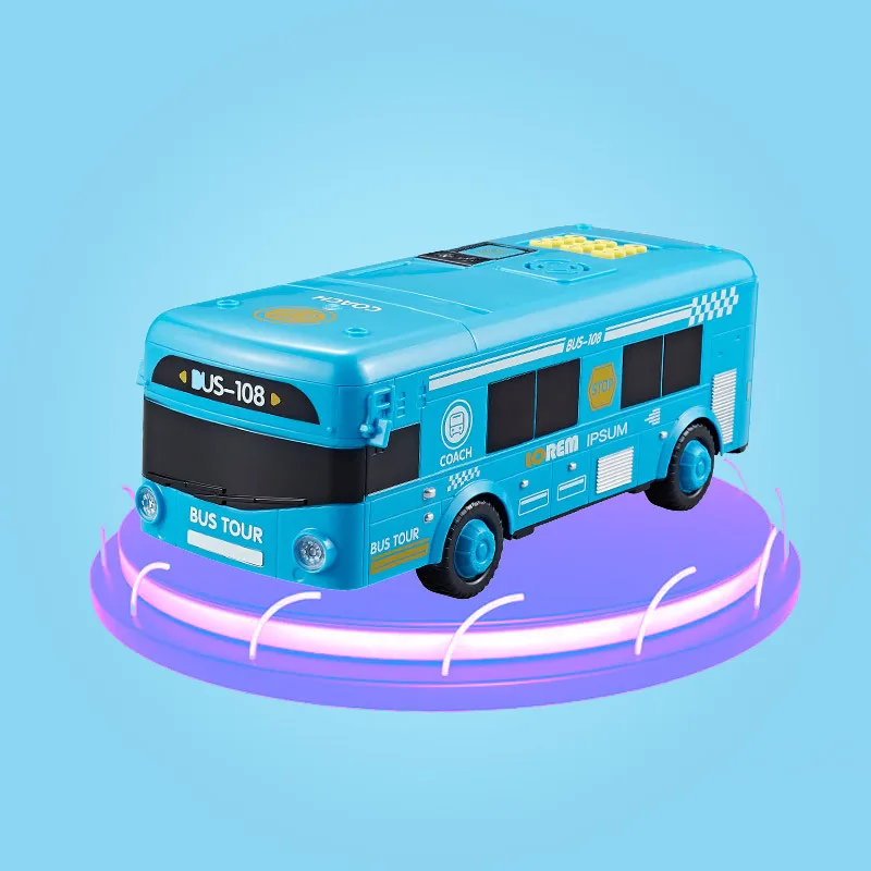 Hucha electrónica automática para niños, juguetes educativos para autobús, hucha de ahorro de dinero para niños pequeños
