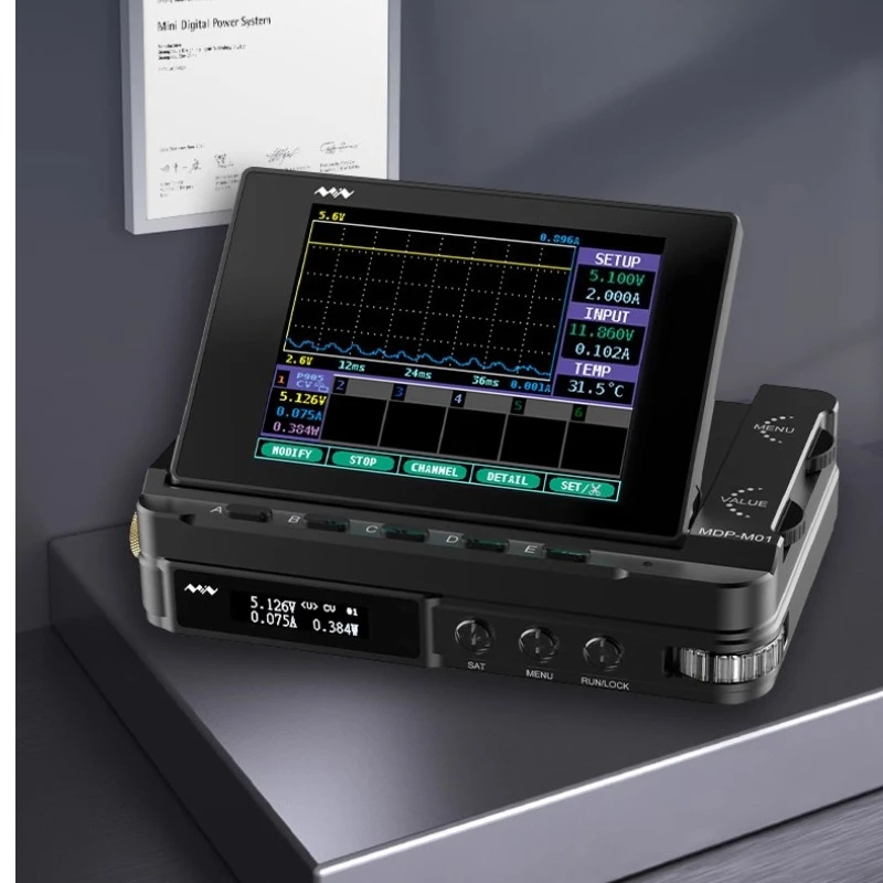 

MDP-L1060/MDP-P906/MDP-M01 DC Electronic Load Tester - 100W for Battery Capacity/Internal Resistance & Overcurrent Protection