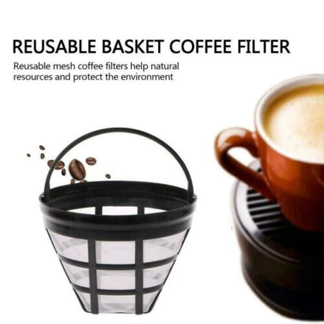 Replacement Coffee Filter Reusable Refillable Basket Cup Style Brewer Tool Coffee Accessories Handmade Kitchenware Coffee Tools