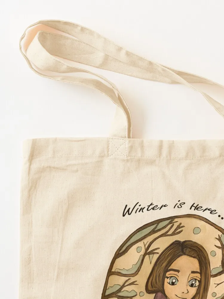 Winter is here... Tote Bag Canvas Customizable tote bag bag for beach Women's