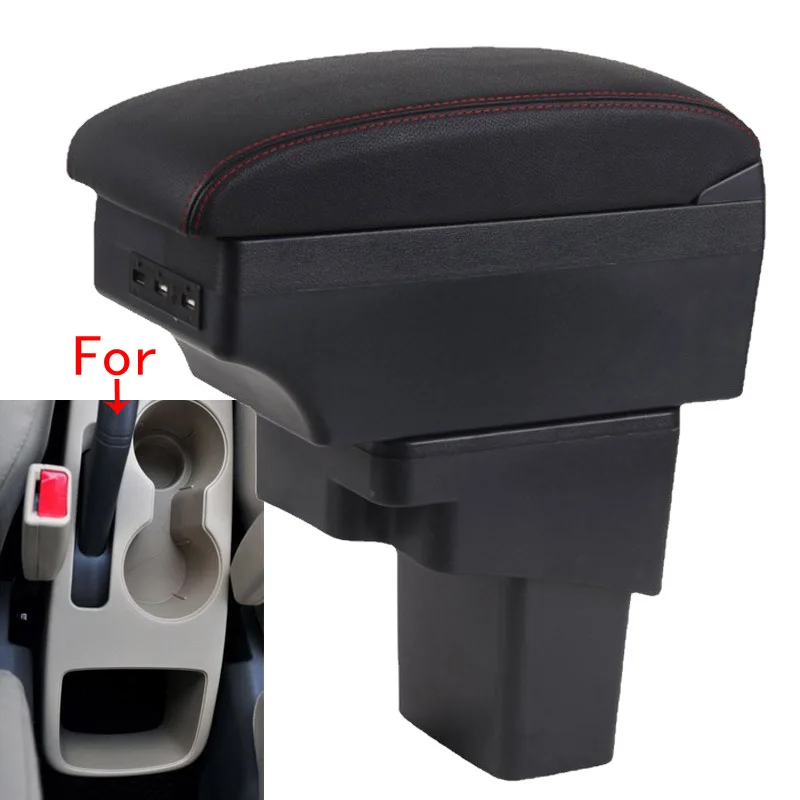 For Hyundai SOLARIS Armrest Box For Hyundai Accent RB Solaris Verna Car Armrest 2011-2016 Storage Box Accessorie