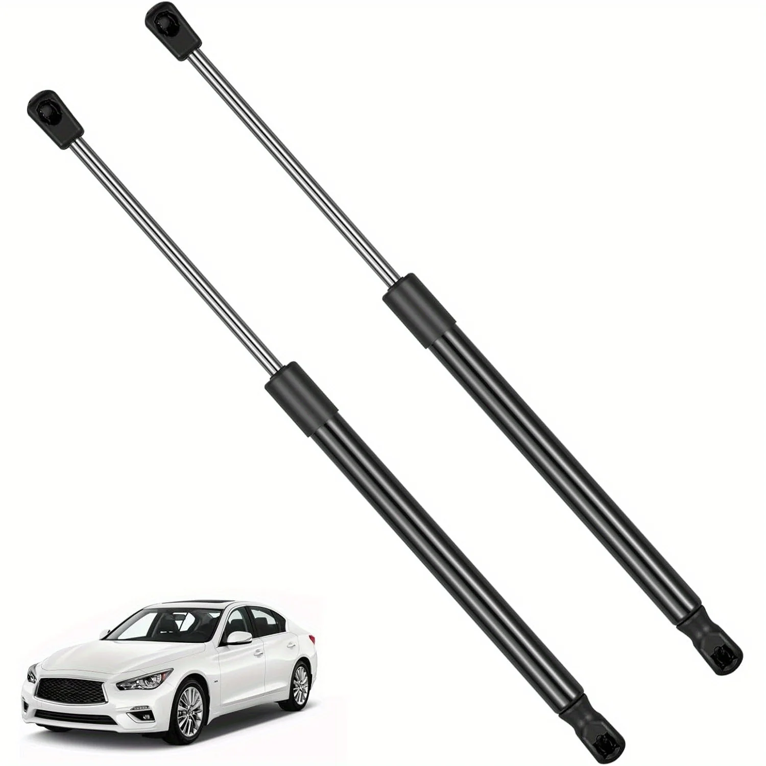 

6801 Стойки капота 16 дюймов, 51 фунтов (2 шт.) — для Infiniti Q50 2014-2019 гг.