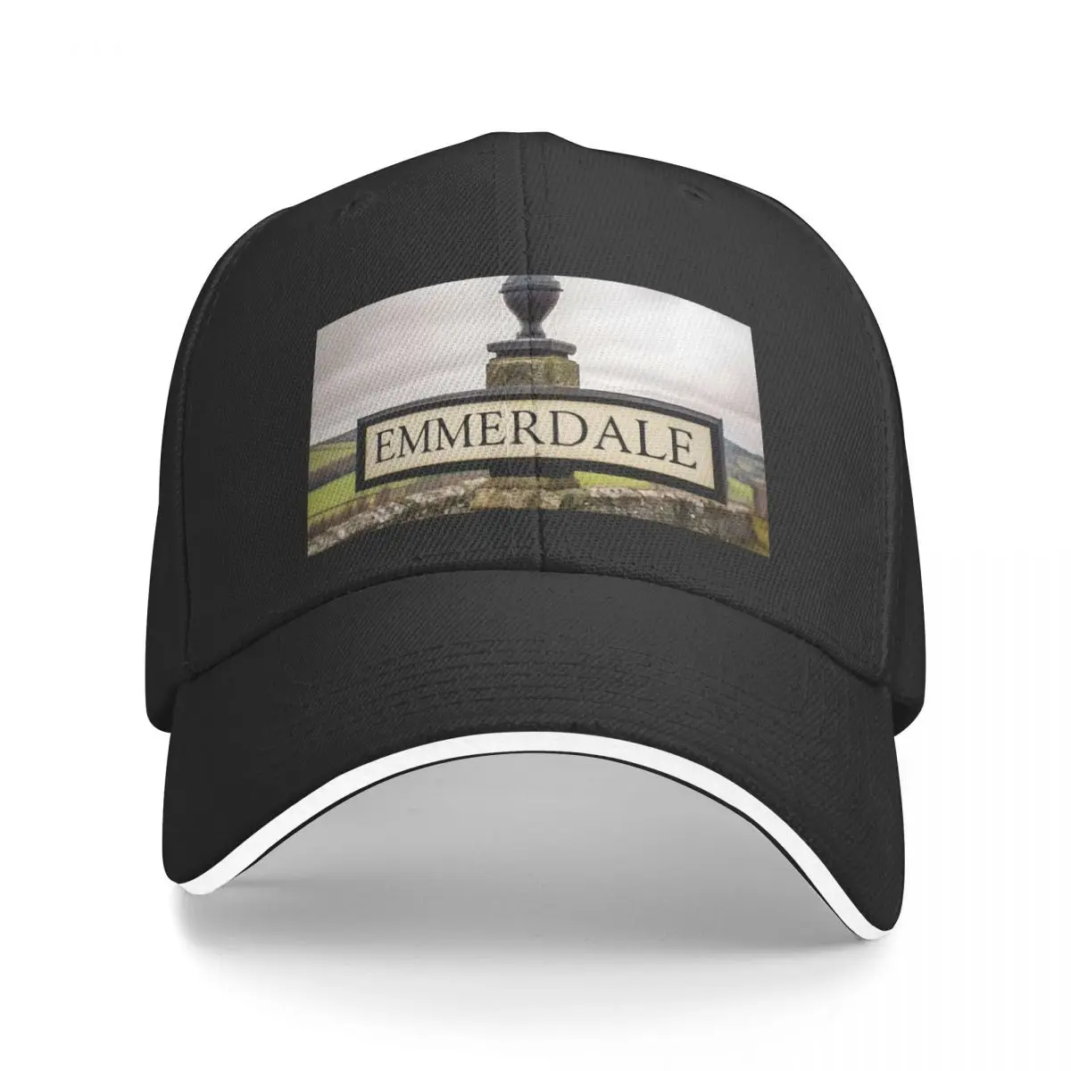 

Emmerdale Sign Baseball Cap party Hat Trucker Cap Luxury Man Hat dad hat Women's Hats Men's