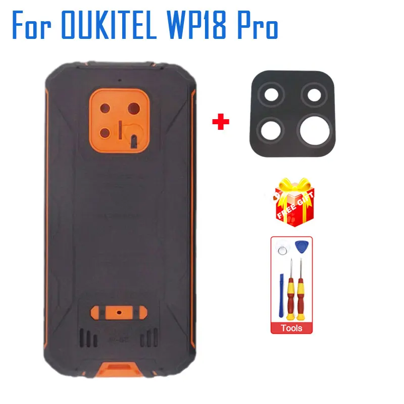 New Original Oukitel WP18 Pro Battery Cover Back Case With Camera Lens Glass Cover Accessories For Oukitel WP18 pro Smart Phone