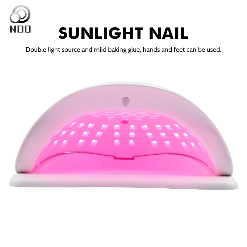 NOQ Nageltrockner, 66 LEDs, X12max, UV-LED, professionelles UV-Licht für Gelnägel, schnell aushärtende Gel-Nagellack-Lampe, tragbare Nagelkunst-Trocknungswerkzeuge