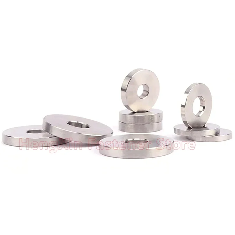 M2 to M40 304 Stainless Steel Smooth Extra-thick Washer Enlarged Flat Gasket Thick 3/4/5/6/8mm M3/M4/M5/M6/M7/M8/M8.6/M9/M10-M30