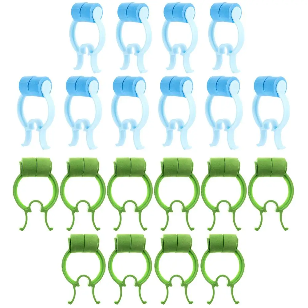 

20 шт. зажим для коррекции носа, тренировочные ограничители для эпистасиса, портативный дорожный носовой пинчер, аксессуары для упражнений на легкие