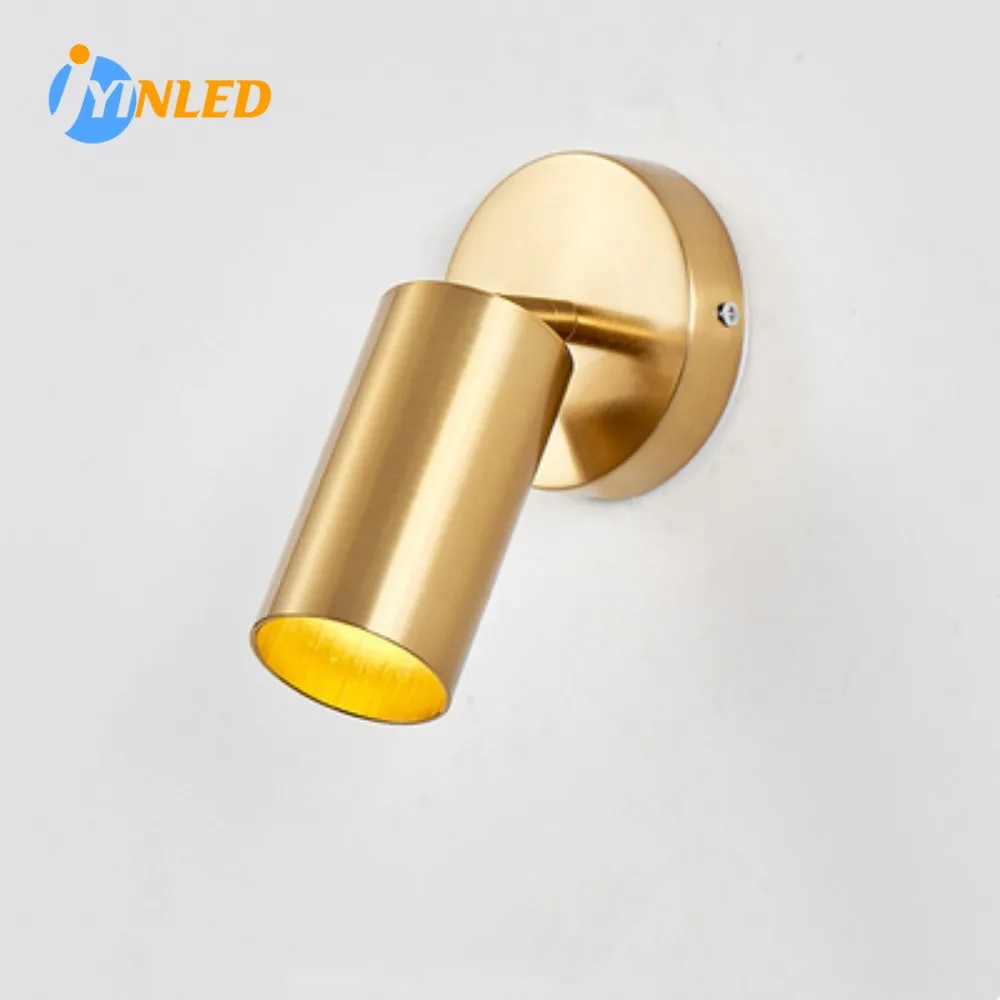 

Modern LED Wall Lights for Home Bedroom Bedside Decor E27 Holder Angle Adjust Lamp Nordic Study Staircase Coffee Luminaire