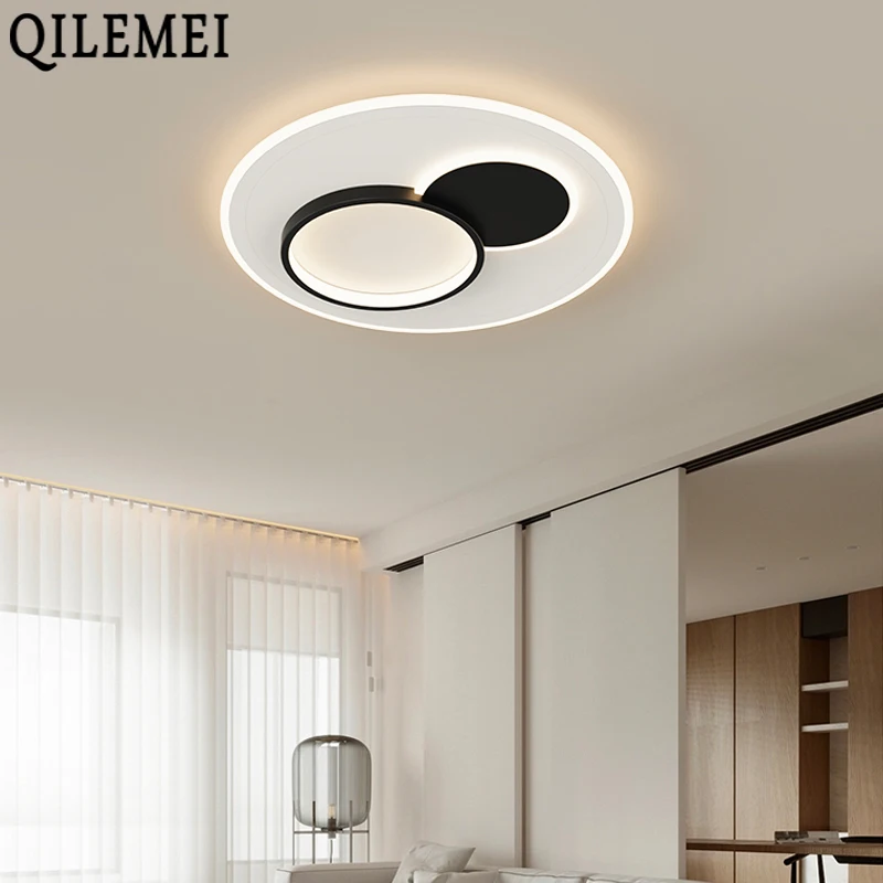 lampada de teto moderna led lampada de iluminacao para sala quarto cozinha corredor corredor casa luzes de decoracao interior 30 w 32 w 48w 01