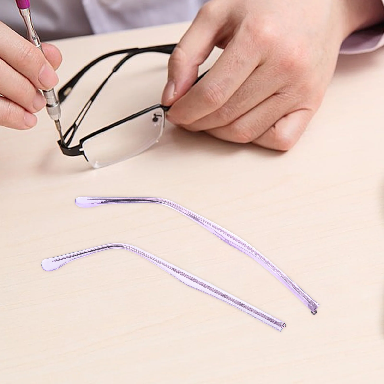 1 Pair Eyeglasses Arm Legs Eyeglasses Temples Replacement Universal Repair Glasses Arm Legs eyeglass arm replacement