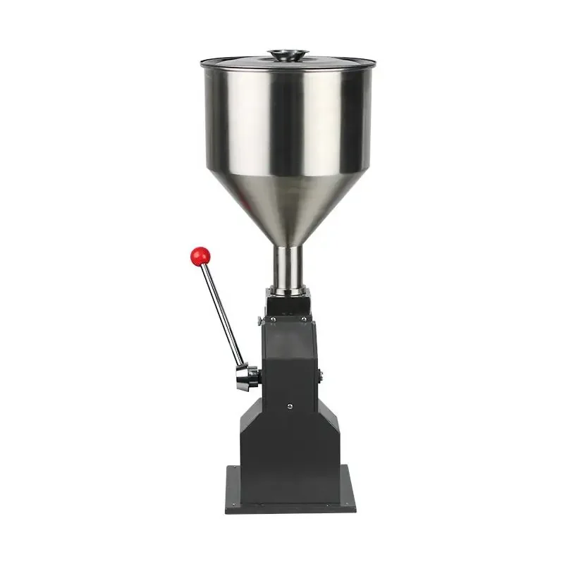 LT-A03 Cheap 10-100ml Portable Manual Juice Yogurt Milk Wine Beer Water Bottle Liquid Paste Filling Machine With Scale Markings