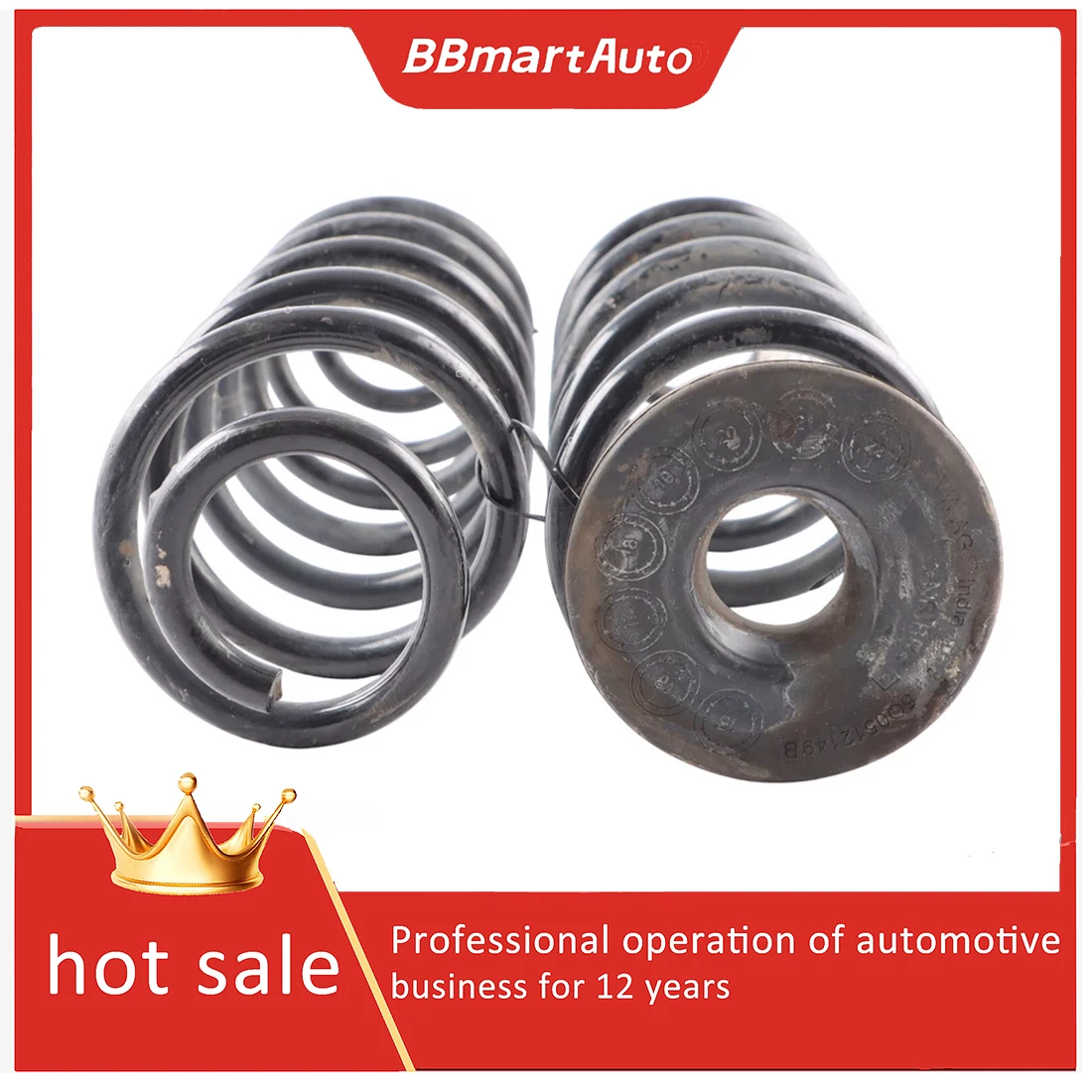 

5Q0511115JT Rear axle coil spring For Audi Volkswagen Seat Skoda BBmartAuto