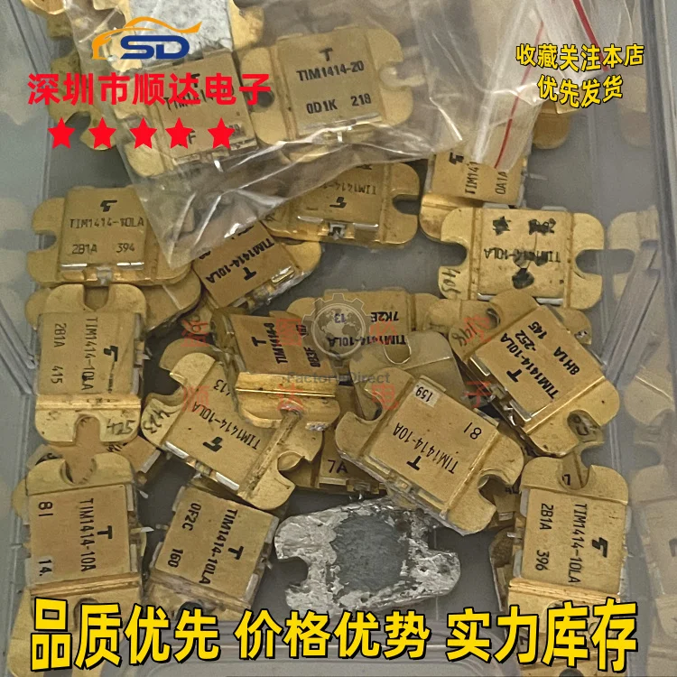 FLM0910-25F TIM0910-8 High frequency transistor RF power transistor module capacitor Disassembled parts no returns or exchanges.