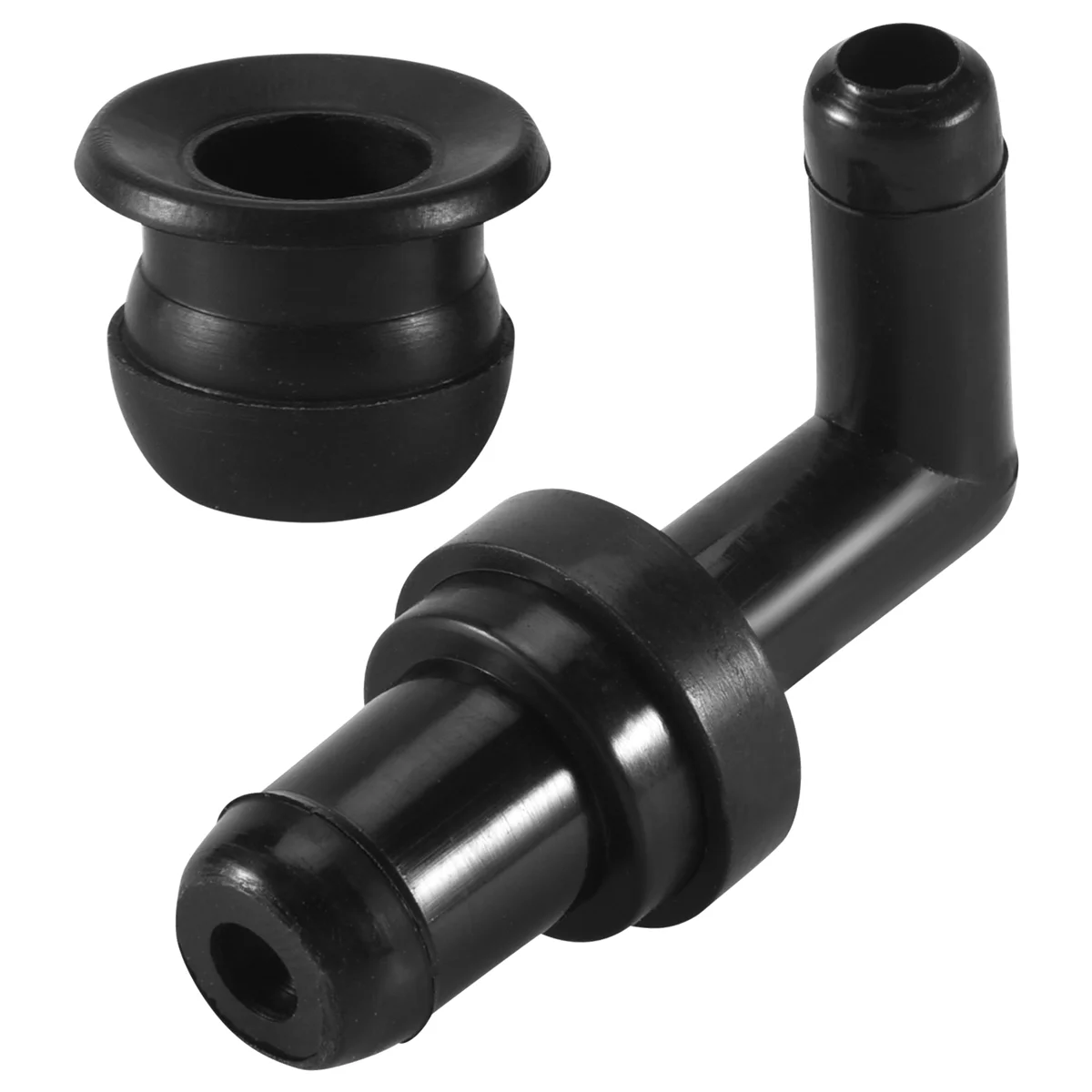 AT77 90 องศา PCV วาล์วและชุด Grommet สําหรับ Honda / Toyota 17130-PM6-003 + 17139-PK1-000