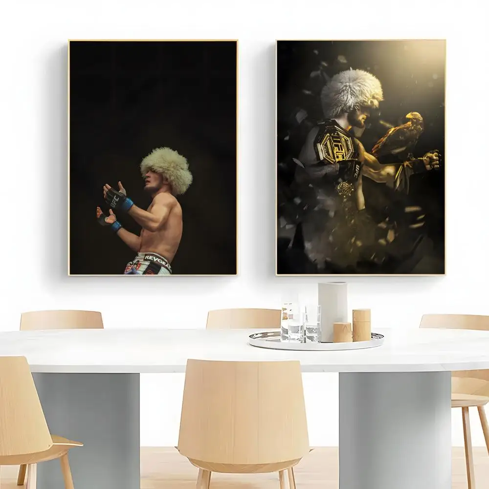 Dominant Khabib Nurmagomedovs Poster Wall Art Print Poster Decorative Mural Home Decor Gift Unframed