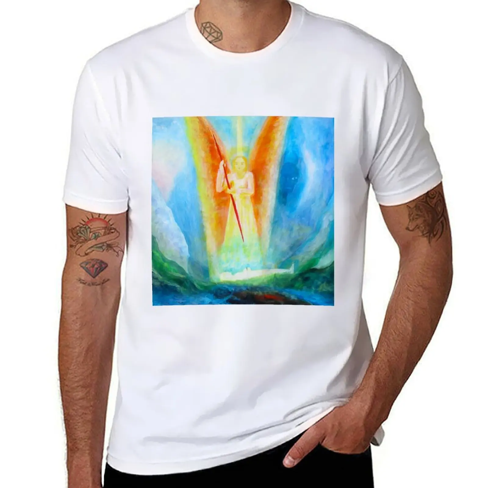

Salem - Fires in Heaven - s4lem T-Shirt man t shirts high quality luxury brand man graphic t shirt T-Shirt