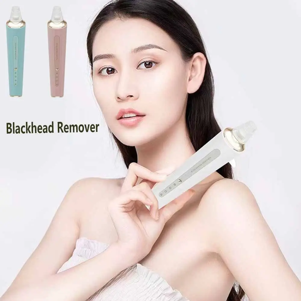 

Adjustable Power Electric Pore Cleaning Rechargeable Non Damaging Pores Blackhead Remover Face Cleaning Electric Suction