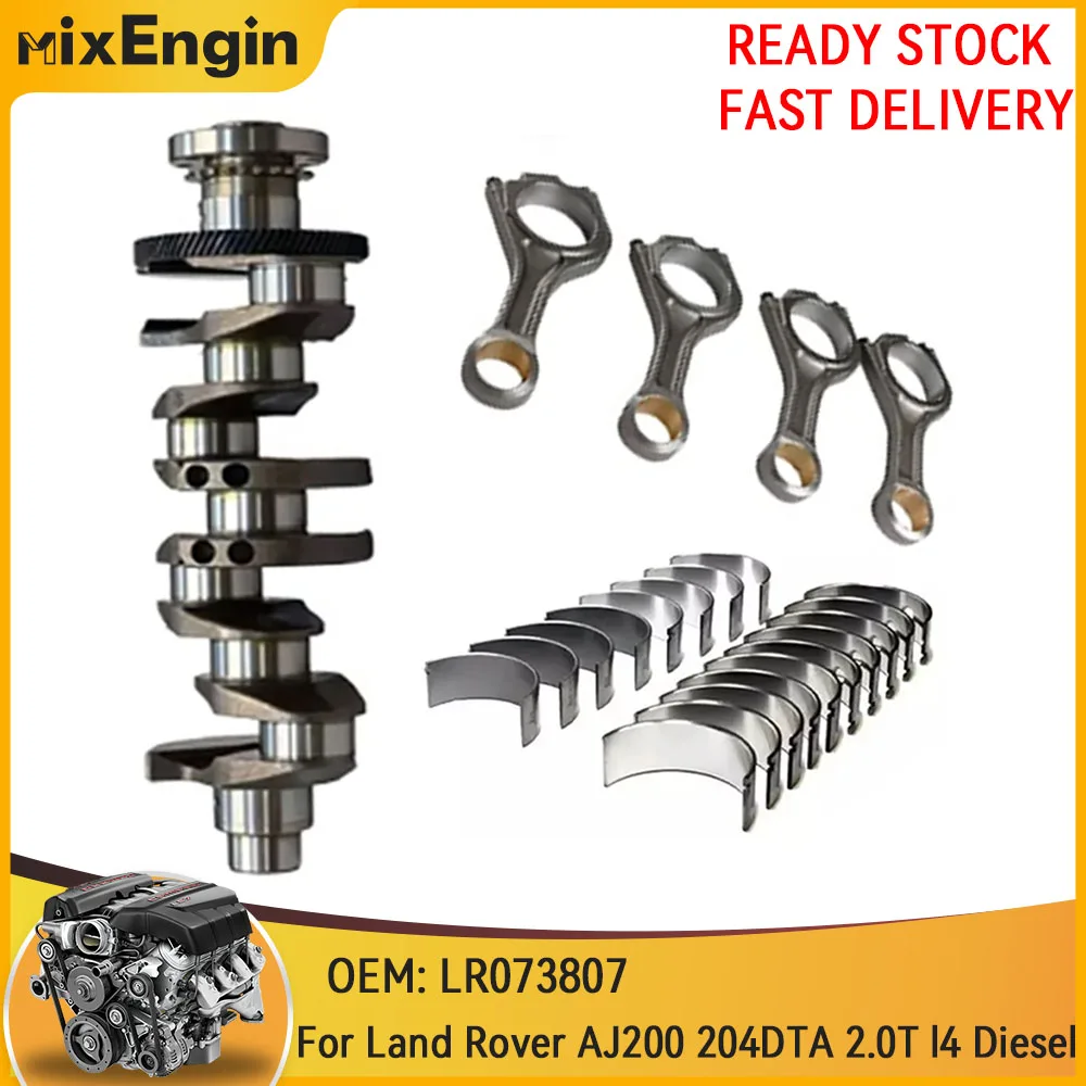 Engine Crankshaft Connecting Rod Bearing Bush Fit 2.0 T L For Land Rover Discovery Jaguar AJ200 204DTA 204DTD 2.0T L4 Diesel