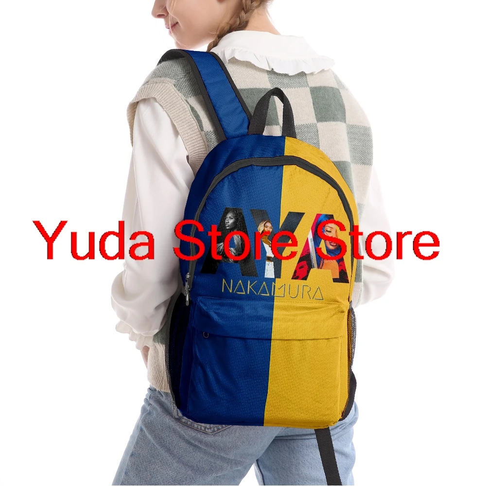 Aya nakamura merch rucksack reiß verschluss rucksack daypack zip pack traval tasche