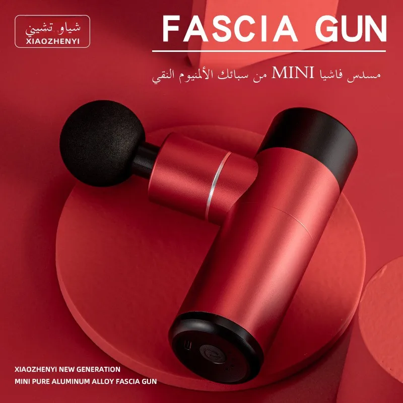 masseur-musculaire-en-alliage-d'aluminium-pur-4-niveaux-noir-30w-pistolet-de-massage-puissant-pour-le-fitness-et-le-yoga