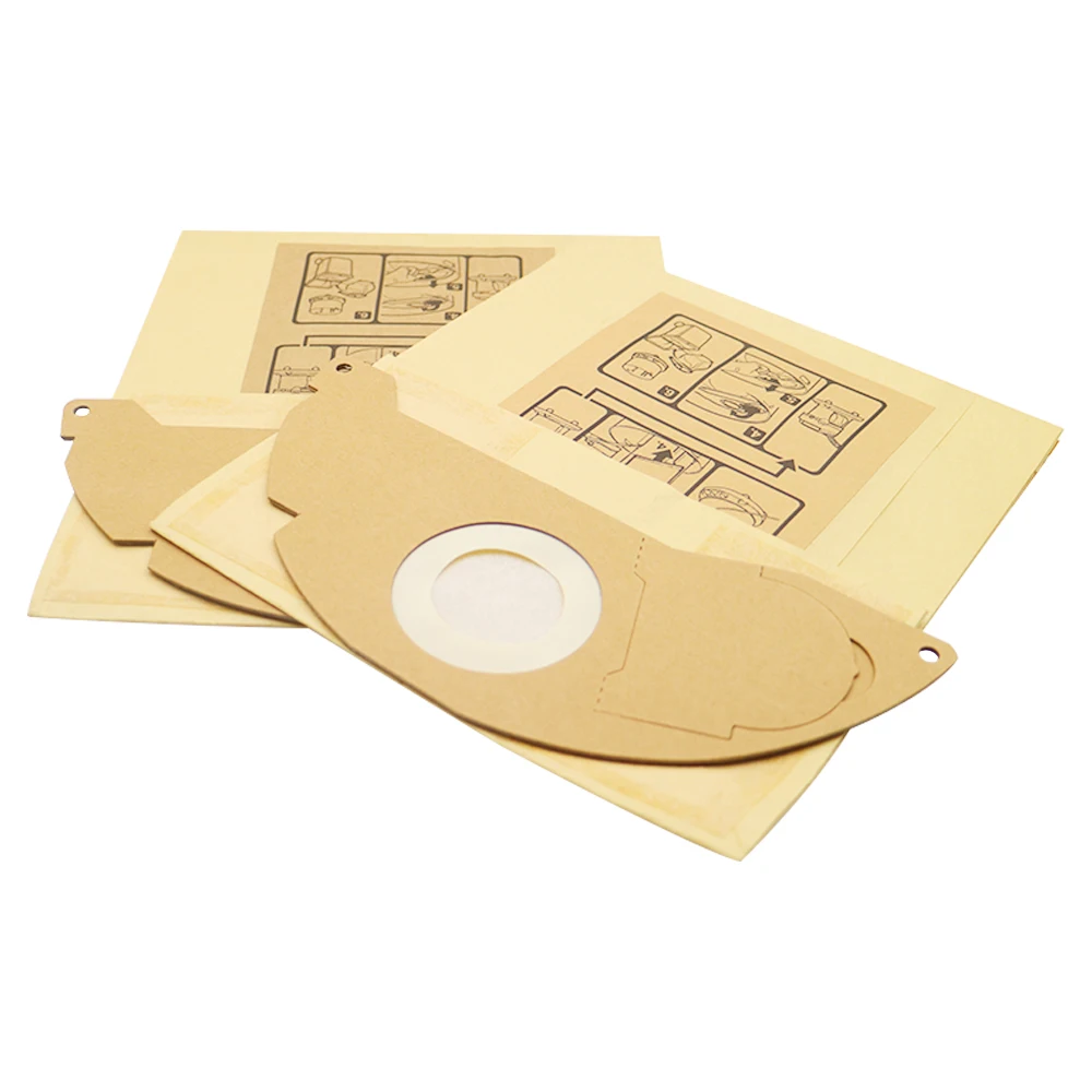 Filter Hepa + Tas Debu untuk Karcher WD2250 A2004 A2054 MV2 WD2 Aksesori Suku Cadang Pengganti Tas Penyedot Debu