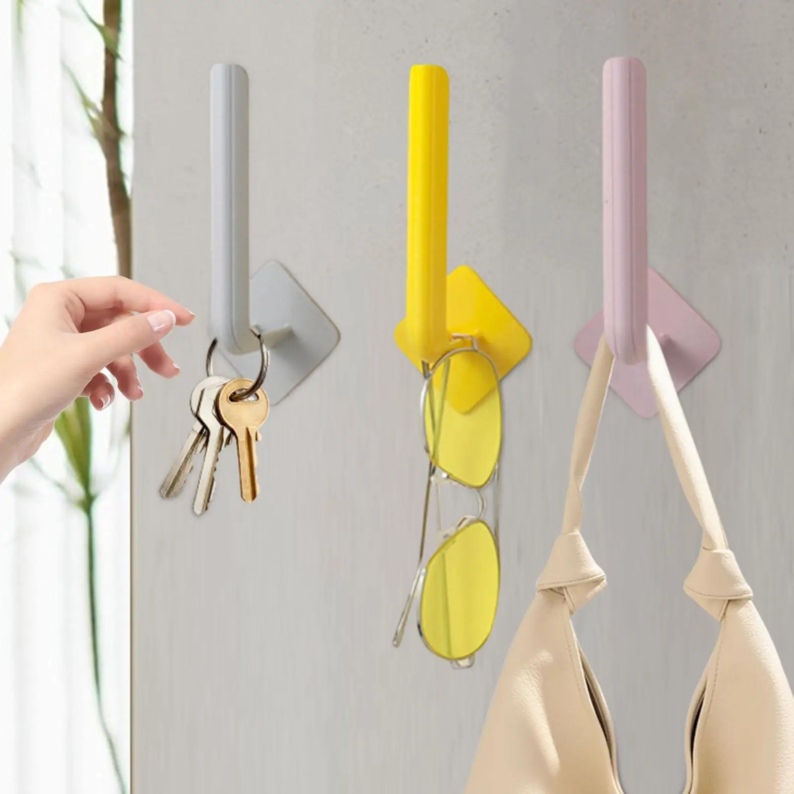 10x قبعة بيسبول هوك قبعة حامل تخزين متعدد الوظائف الحديثة شنقا المنظم لغرفة المعيشة المطبخ مزرعة خزانة الباب #3