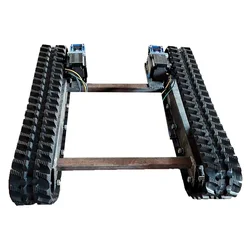 Tracked Carrier Chassis Electric Chassis Engineering Walking Assembly Rubber Steel Small Agricultural Machinery Accessories