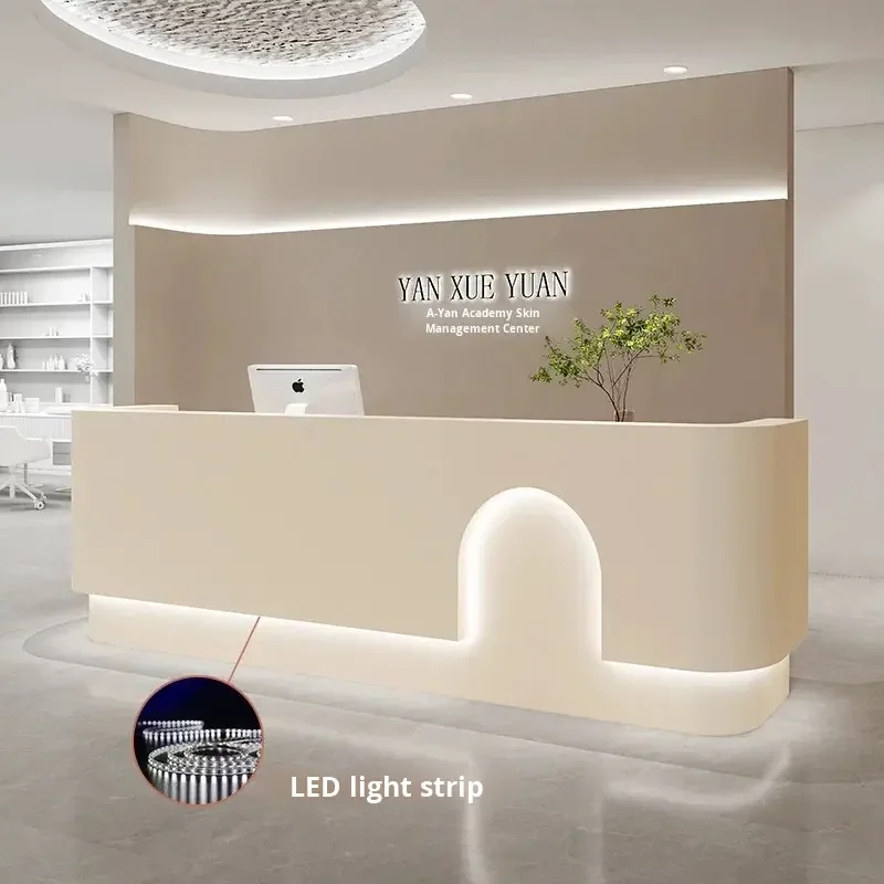 *Front Desk Office Designed for Hotels Beauty Salons Hospitals and Companies Cashier Counter Factory Supply