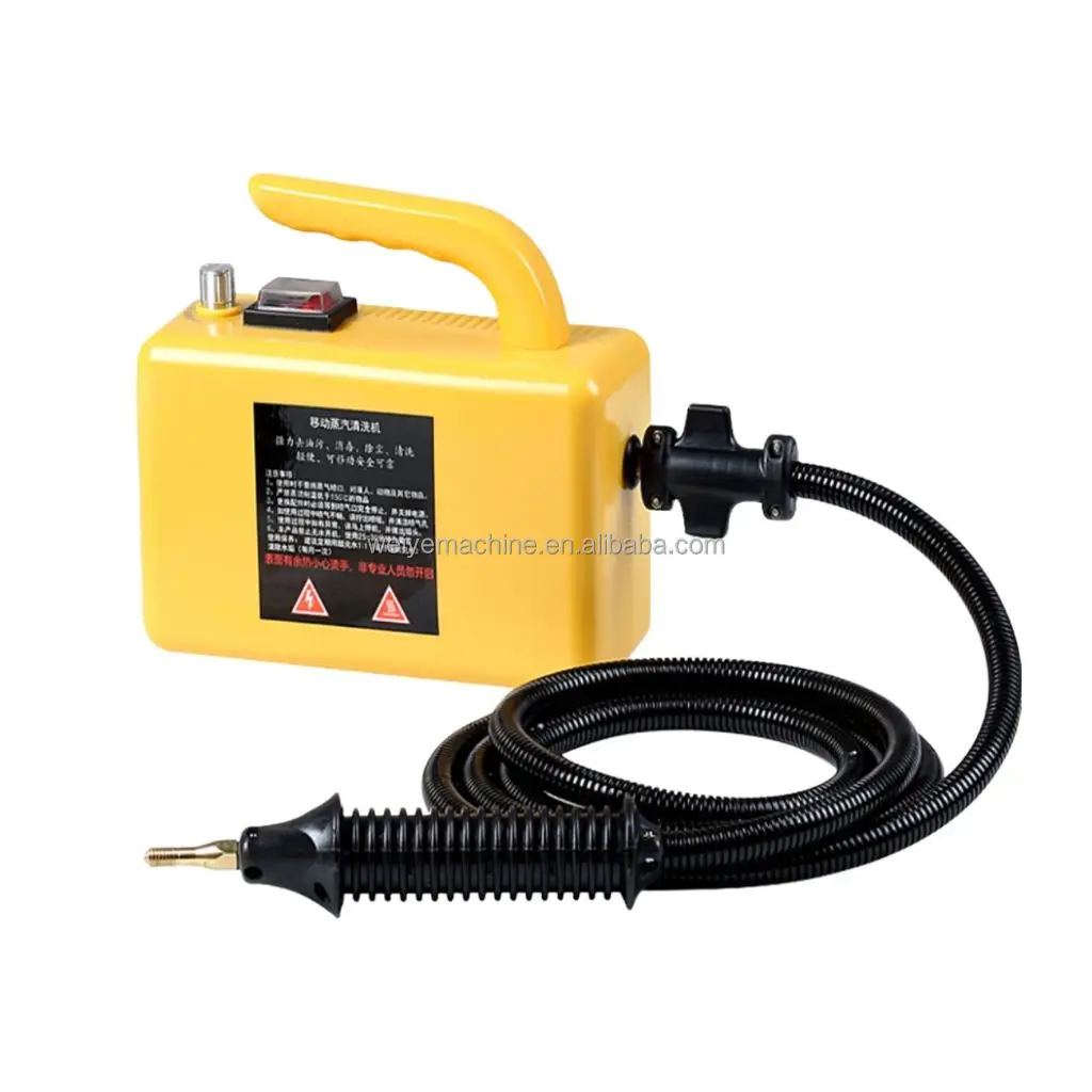 Handheld Dry Wet Steam Cleaner 1700W/2600W High Power 60-Minute Runtime For Household Car Interior Cleaning Cleaning Equipment