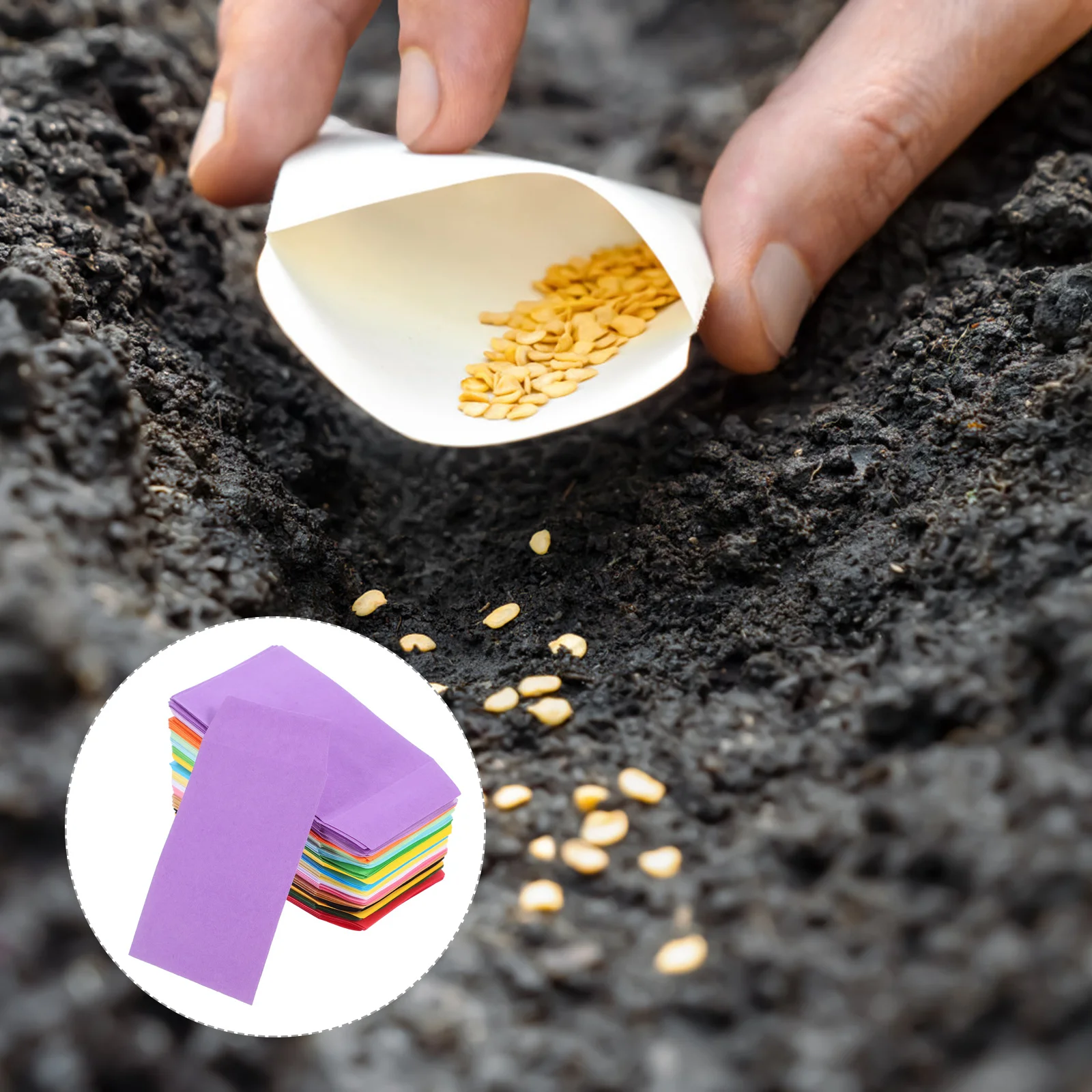 160Pcs Mini Paper Seed Envelopes Small Packets Storage Bags Money Cash Coin Packaging Seeds Small Envelopes for Seeds