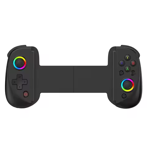 D8 Telescopic Game Controller with Turbo/6-axis Gyro/Vibration Gamepad Bluetooth-Compatible5.2 for Android iOS PS3 PS4 Switch PC