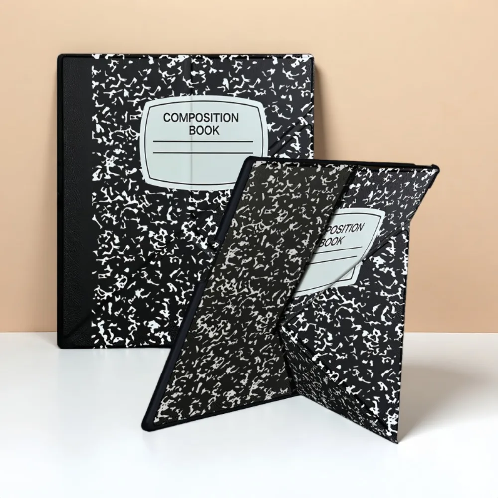 Étui pour reMarkable Paper Pure 10.3 pouces, housse en cuir PU, support pliable en Y, fermeture légère, support pour stylo, coque arrière rigide