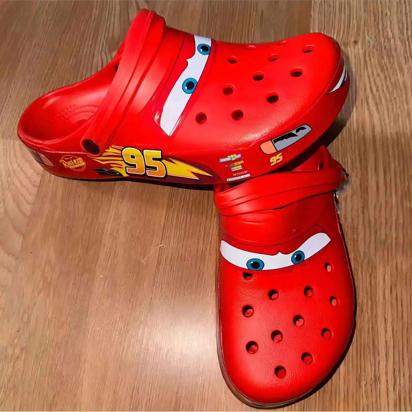 Sandales respirantes Disney McQueen Pixar, chaussures imperméables