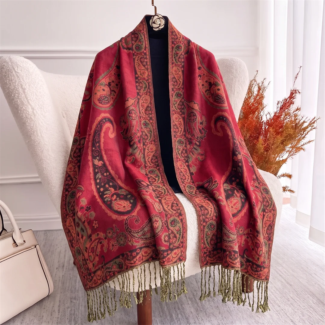 وشاح طويل من الجاكار بتصميم عت - مراجعة Vintage Fashion Patterns وسعره