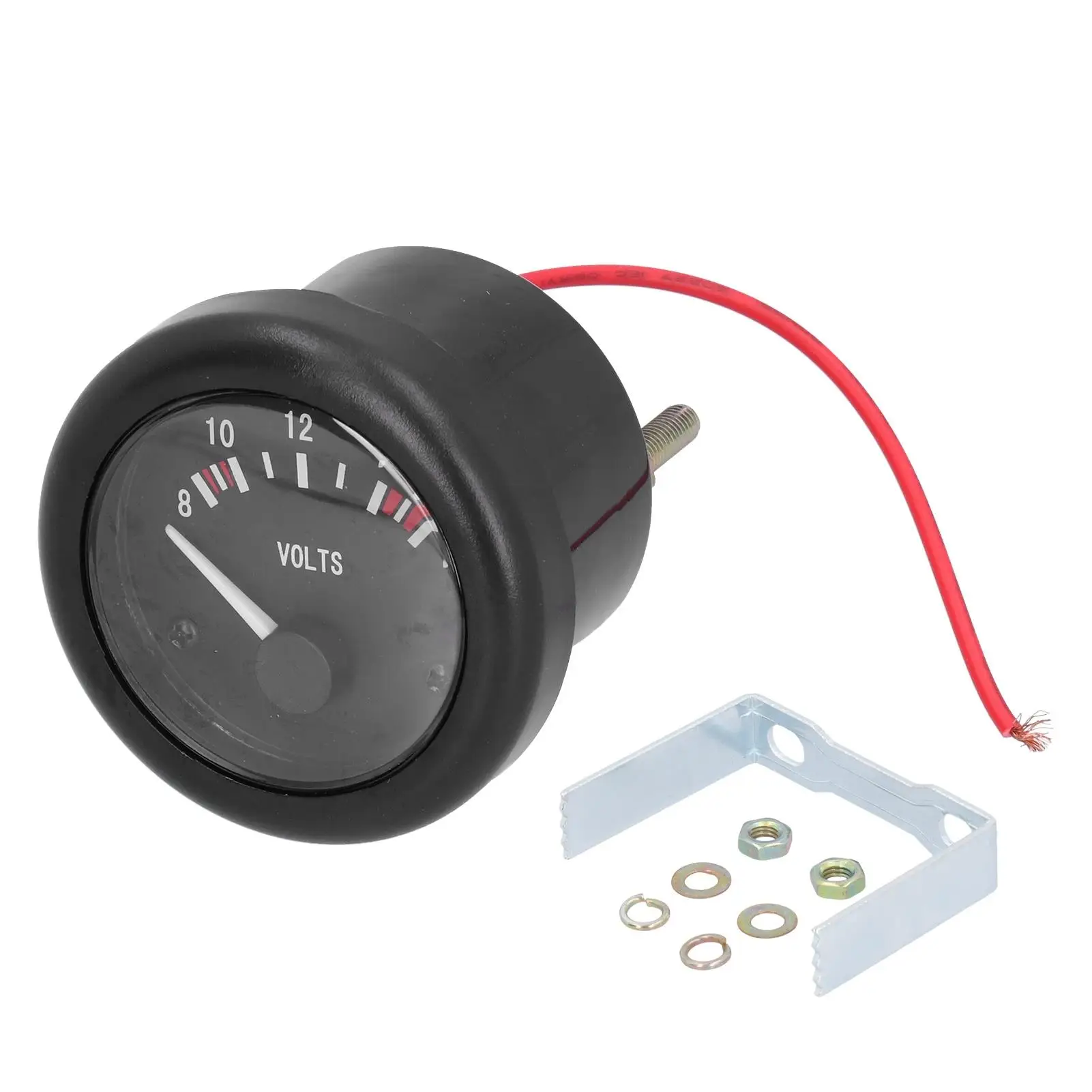 

Waterproof Car Voltage Gauge Voltmeter with Moving Magnet - Ideal for Trucks, ATVs, UTVs, Campers, Caravans & Boats