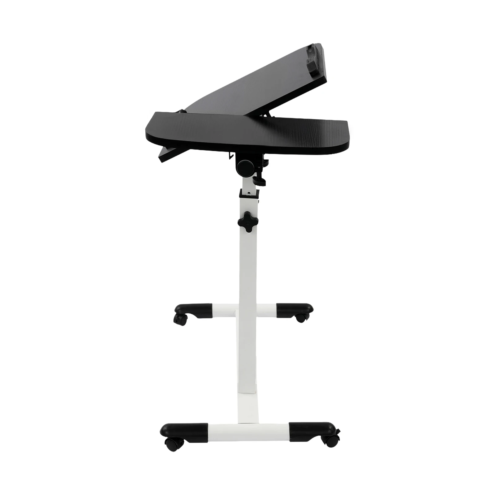Höhenverstellbarer Schreibtisch, Beweglicher Beistelltisch für das Heimbüro, Beistelltisch für Ihr Büro, Wohnzimmer, Arbeitszimmer oder Schlafzimmer – Detail 4