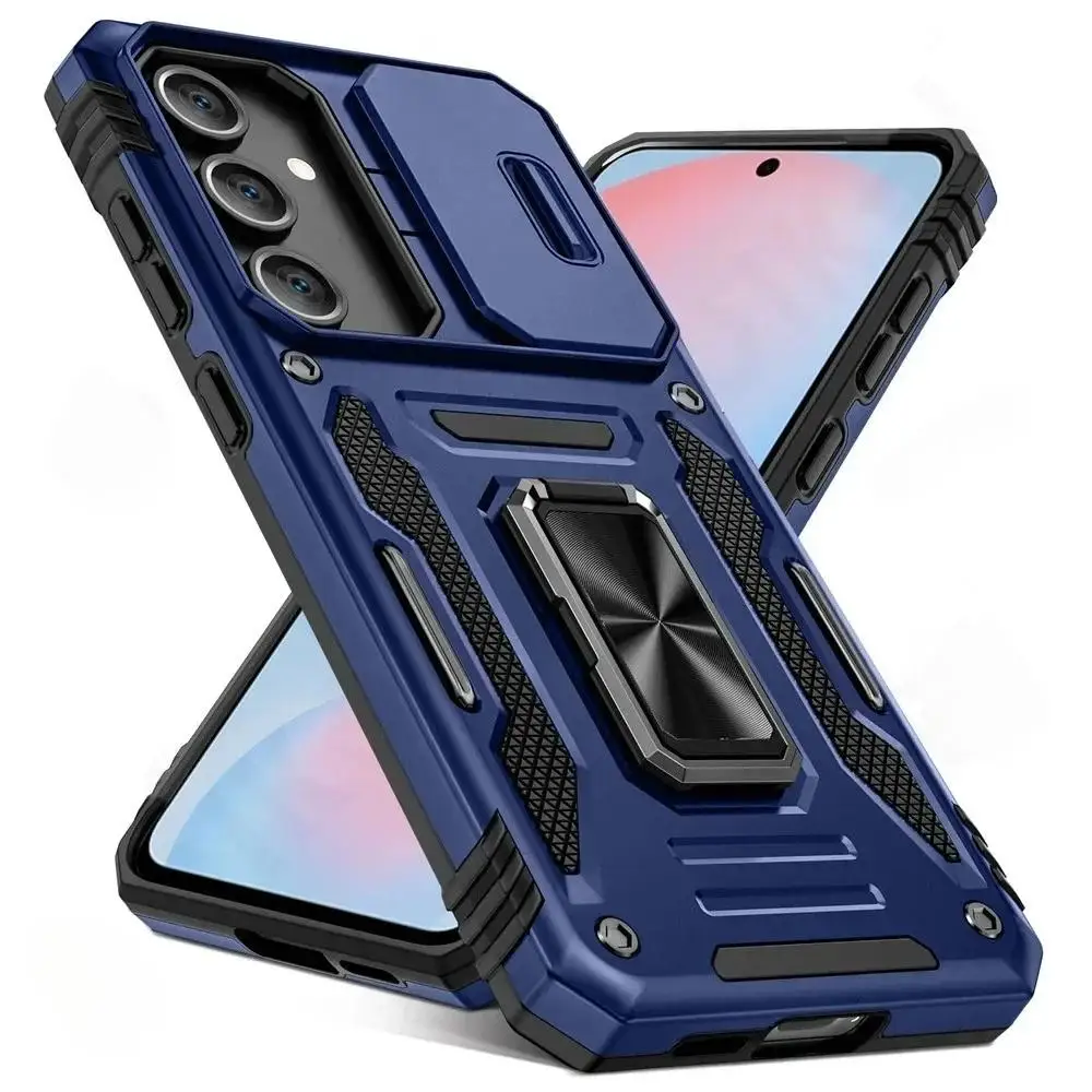 Heavy Duty Anti-Drop Slide Camera Shield Case for Samsung Galaxy S26 S25 S24 S23 S22 S21 Ultra Plus FE A17 A07 A56 A36 A55 Cover