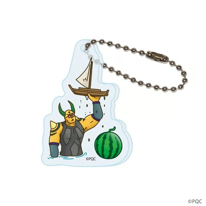 6CM Anime Ponkotsu Quest Acrylic Pendant Keychains Bag Decorations Accessories Goods Collection Holiday Gifts