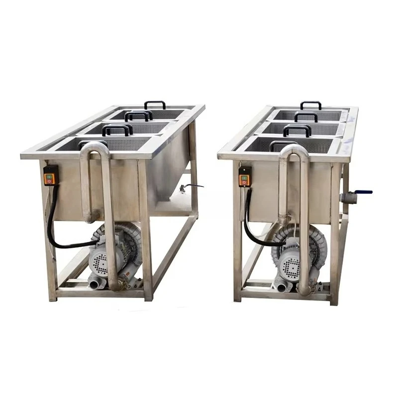 Vegetables, fruits, baskets, roots, vegetables, deep washing, cleaning, bubble washing machine
