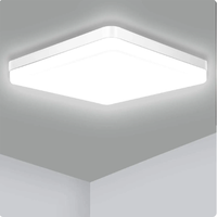 Square LED Ceiling Light Bedroom 48W 36W 24W 18W LED Ceiling Lamp Office Kitchen Modern Home Decoration Indoor Light Fixture