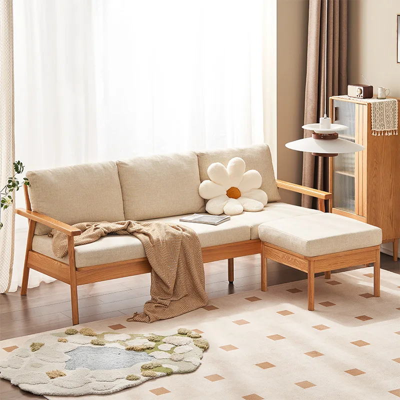 -aa G1061 Modern Living Room Sofa Solid Wood Sofa Set Available in Various Colors and Sizes Minimalist Couch