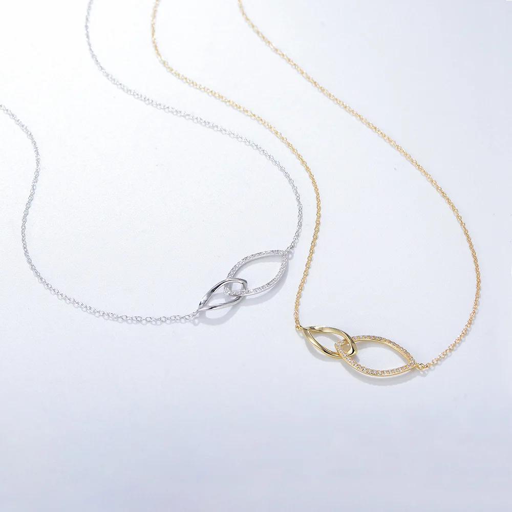 

Eur-US Ins Cool Double Loop — S925 Diamond Rhombus, уникальный женский воротник вирусного цвета