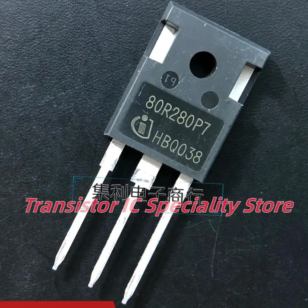 5PCS-10PCS  80R280P7 IPW80R280P7  N TO-247 800V17A Imported  Original  Best Quality