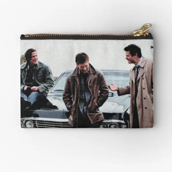 Nadprzyrodzony Winchester Jensen Ackles woreczki na zamek błyskawiczny torba do przechowywania majtki kobiety bielizna mężczyźni czysty portfel na